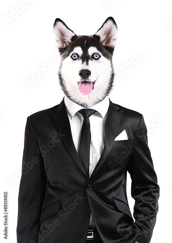 Portrait Of Man With Animal...