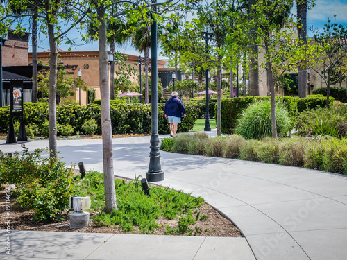 Early Morning Mall Walk