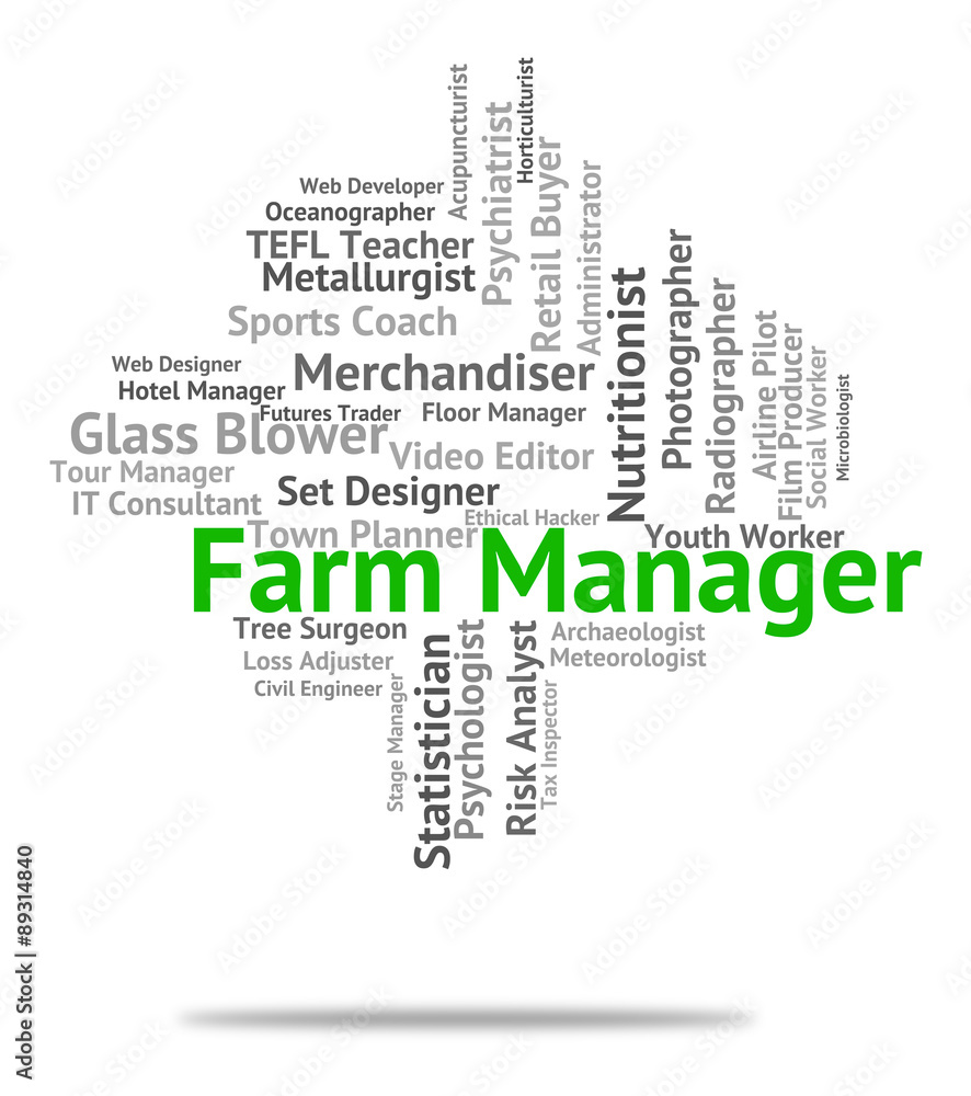 Farm Manager Means Farmed Supervisor And Employee Farm Manager Means Farmed Supervisor And Employee