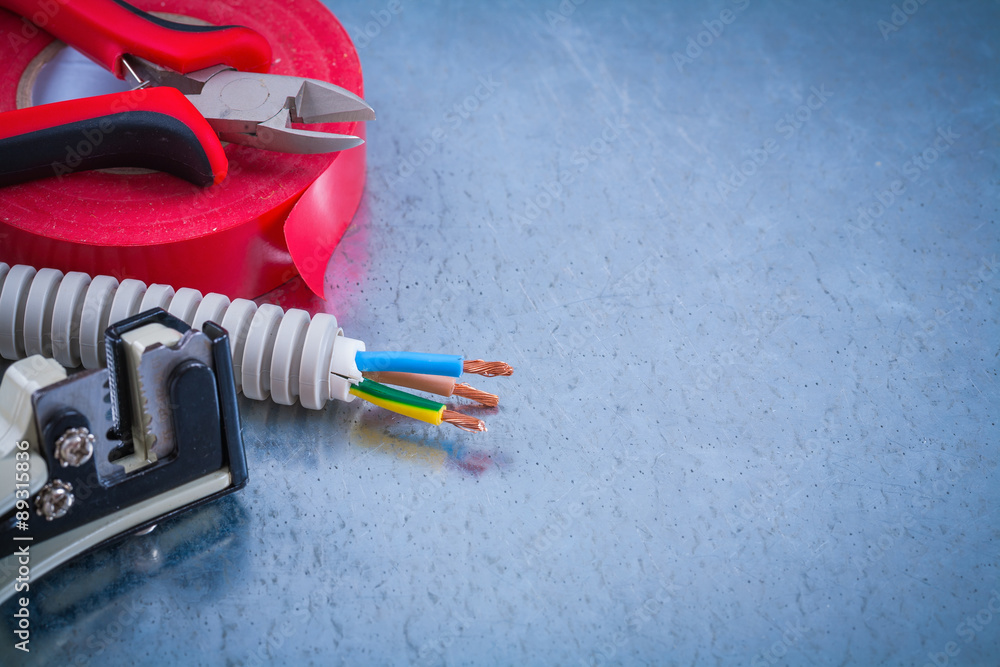 Nippers electric wire protection cables strippers insulation adh Nippers electric wire protection cables strippers insulation adh