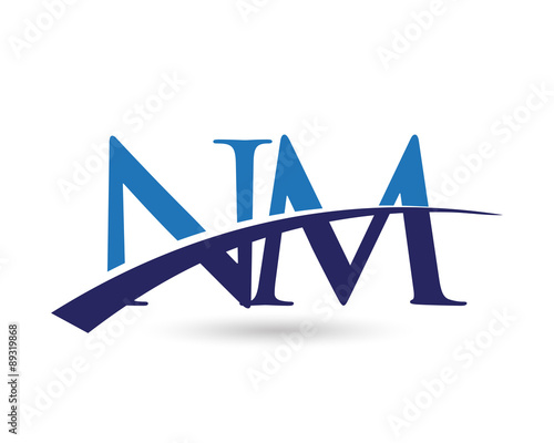 NM Logo Letter Swoosh