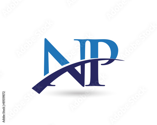NP Logo Letter Swoosh
