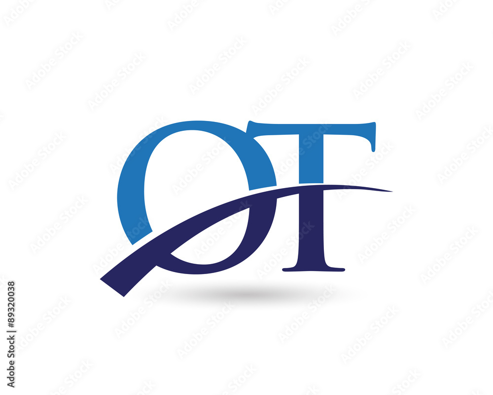 OT Logo Letter Swoosh OT Logo Letter Swoosh