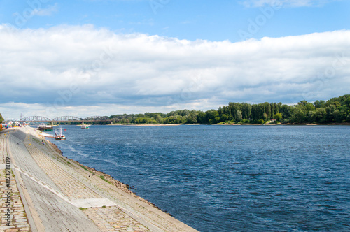 Wallpaper Mural Boulevard on the Vistula River at Torun, Poland Torontodigital.ca