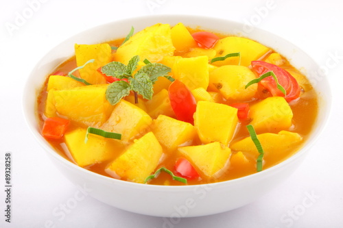 Indian vegetable potato curry