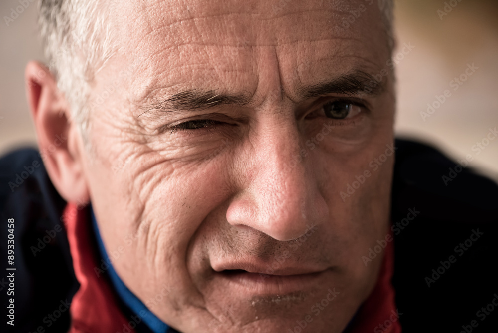 Portrait of a handsome middle age man Portrait of a handsome middle age man