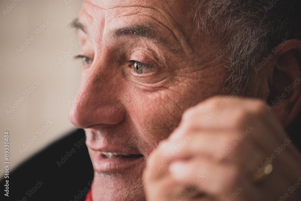 Obraz premium Portrait of a handsome middle age man