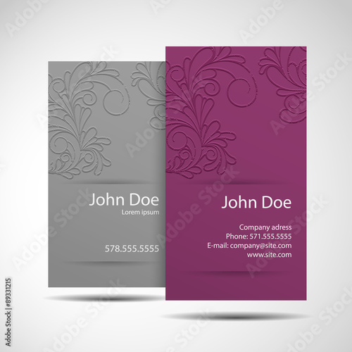 Business Card monochrome