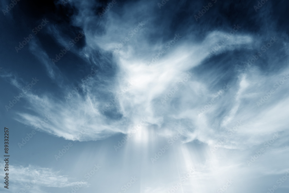 Fototapeta premium Dark clouds