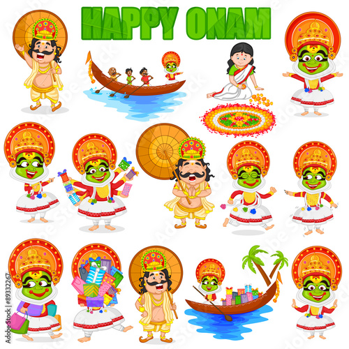 King Mahabali for Onam festival