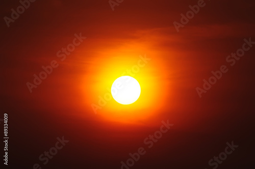 Fototapeta Naklejka Na Ścianę i Meble -  Golden sun in the morning, may use as background