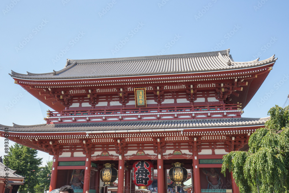 Fototapeta premium 浅草宝蔵門(ほうぞうもん)