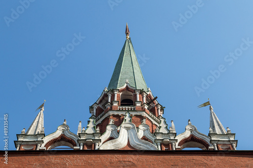 Kremlin and Trinity Gate Tower entrance