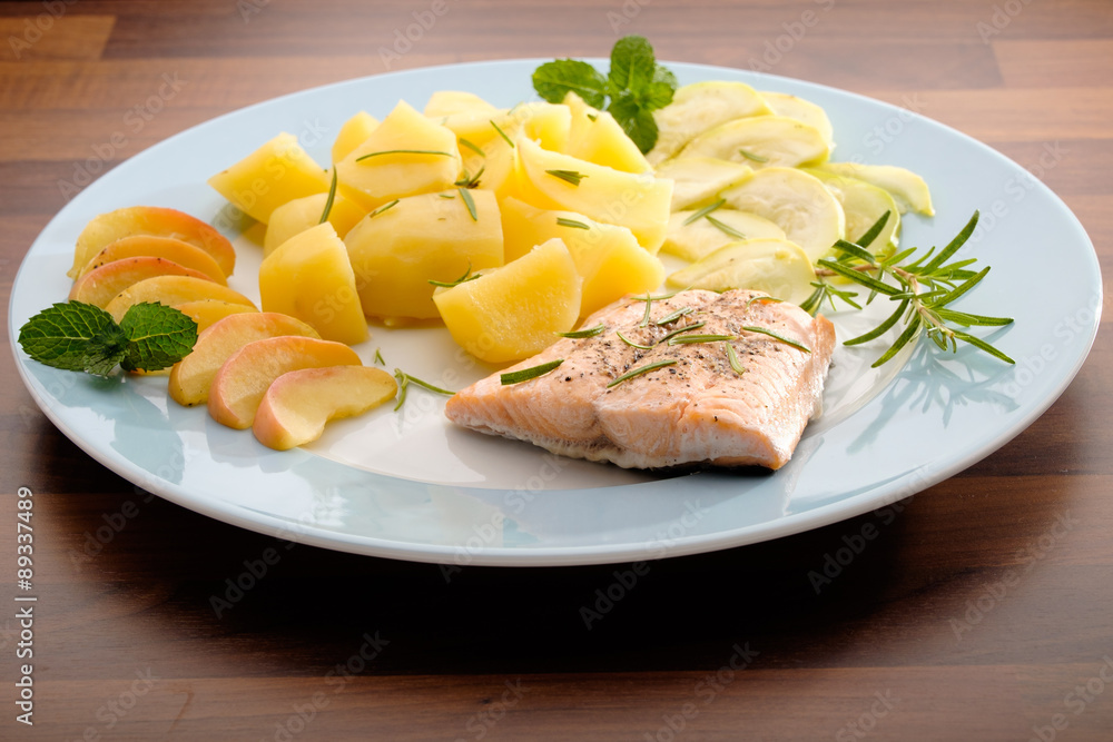 lachs mit kartoffeln lachs mit kartoffeln