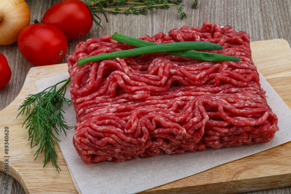 Raw minced meat Raw minced meat
