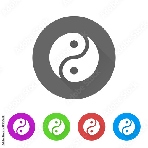 App Icon Long Shadow - 5 Colors