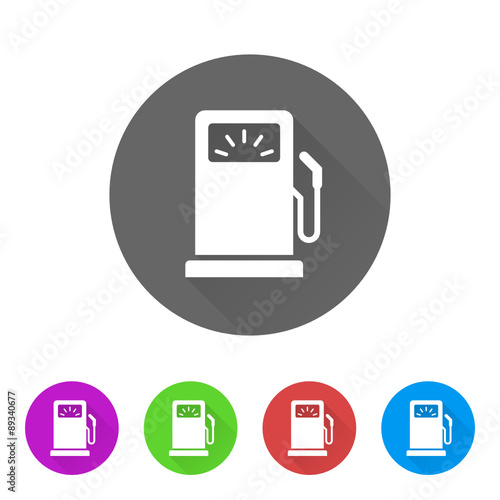 App Icon Long Shadow - 5 Colors
