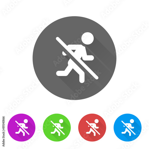 App Icon Long Shadow - 5 Colors