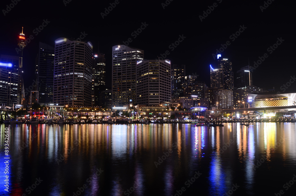 Sydney Darling Harbour Skyline