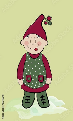 Duende alegre.