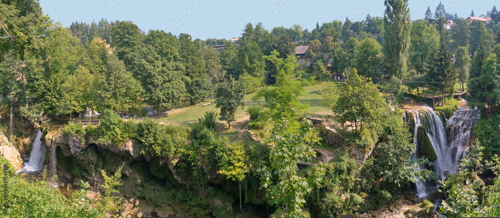 Fototapeta premium Schlucht bei Slunj / Kroatien