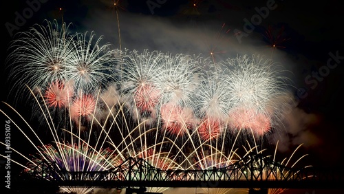 長岡花火大会　/　スターマイン　