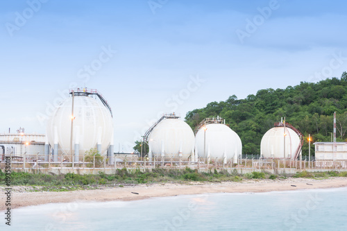 LPG gas industrial storage sphere tanks