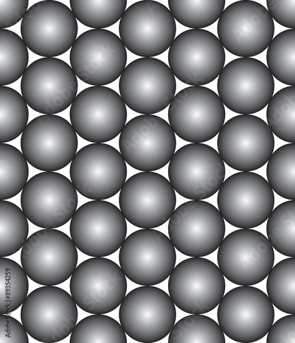 Pattern for background of rounds