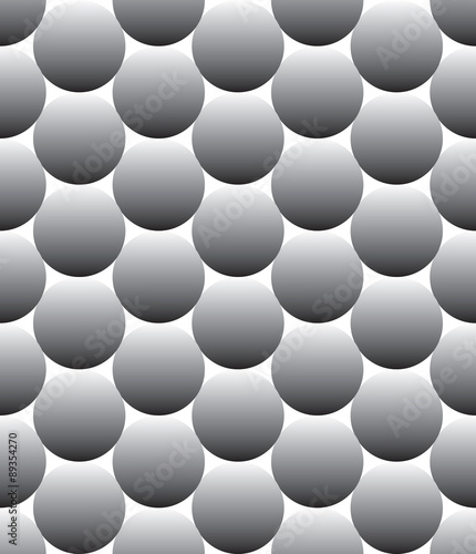Pattern for background of rounds