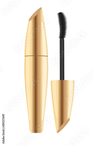 Mascara packaging. Place for your text.