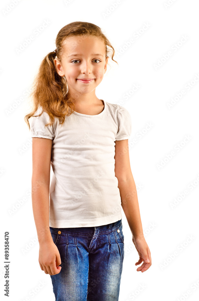 Fototapeta premium little girl