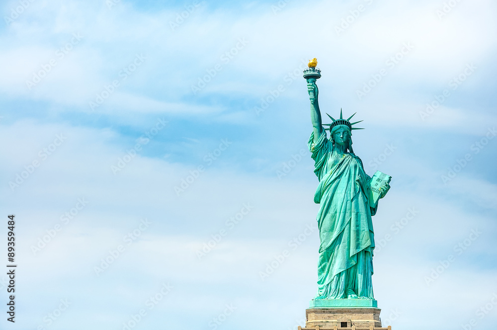 Obraz premium The Statue of Liberty in New York City