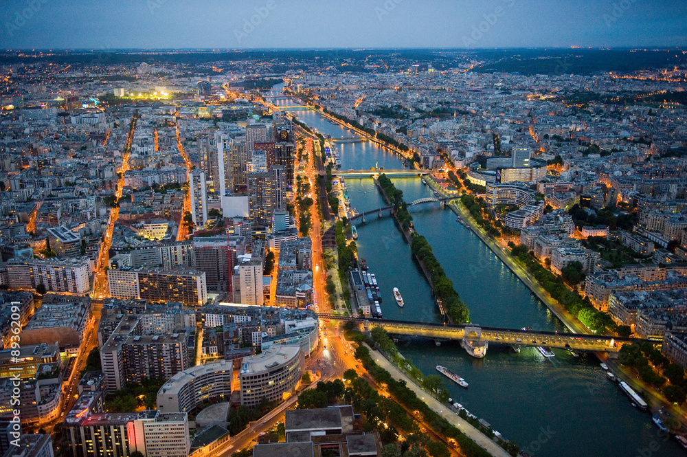 Obraz premium View over Paris