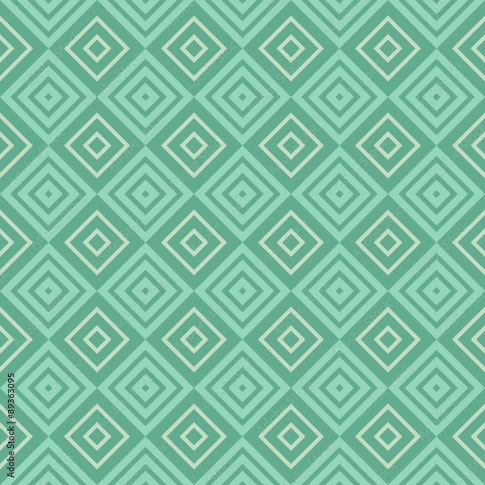 Retro mint different vector seamless patterns