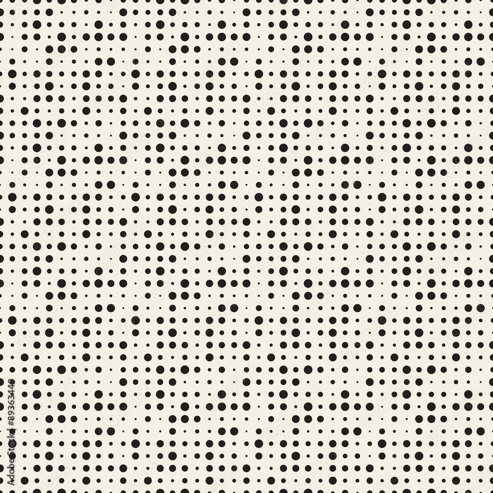 Universal dotted vector seamless pattern.