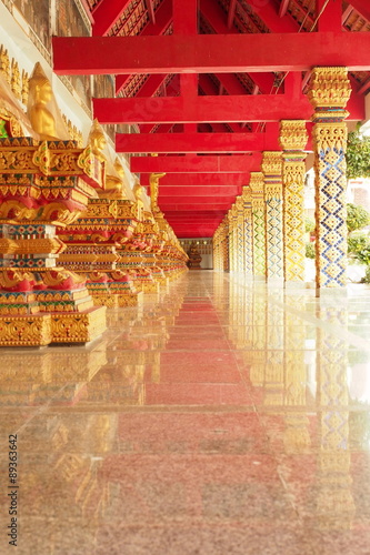 Space hall partner reflexI inside the church at the temple of Buddha is located in Thailand. Hall patner reflex  © bosavang