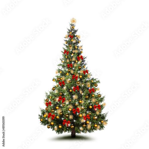 Geschmückter Weihnachtsbaum