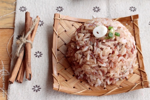 Brown rice is delicious, healthy food