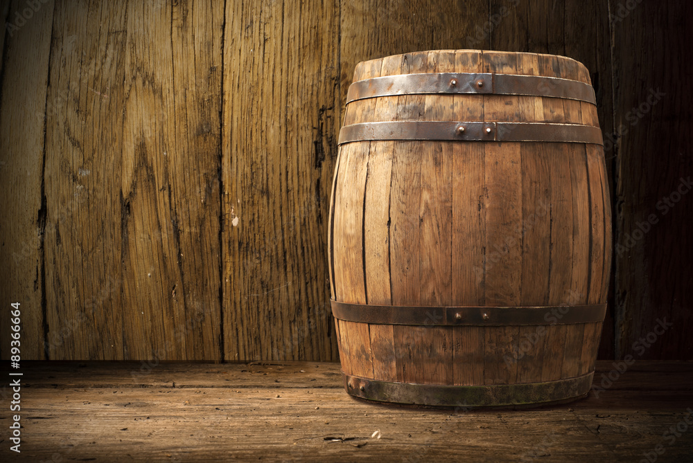 background of barrel