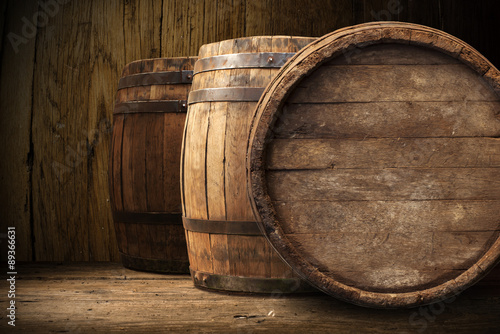 Foto background of barrel