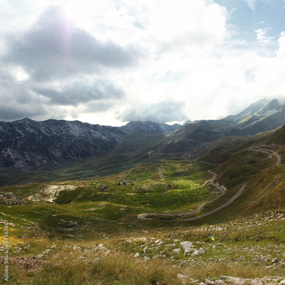 Naklejka premium Черногория парк Дурмидор