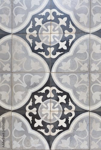 Ancient floor tiles
