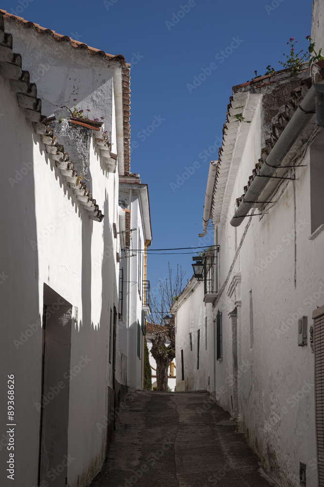 Calles del municipio de Benadalid, Málaga
