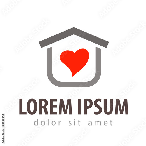 construction, building vector logo design template. build or
