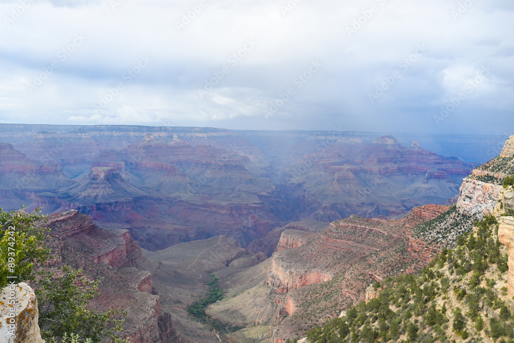 Nuvole su Grand Canyon