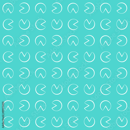 Pastel pattern. Seamless texture with circle.