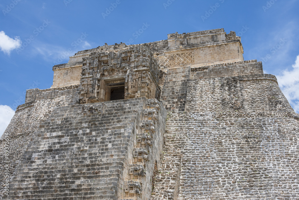 Top of Maya pyramid