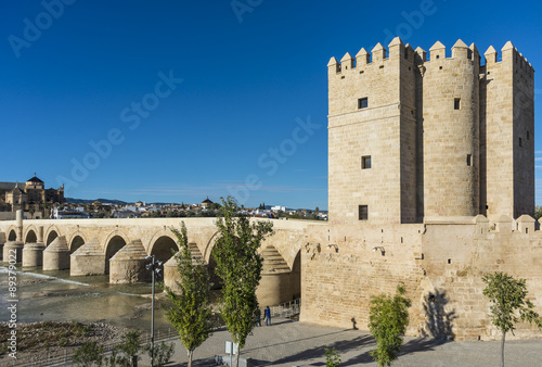 Roman bridge in Cordoba, Andalusia, southern Spain.