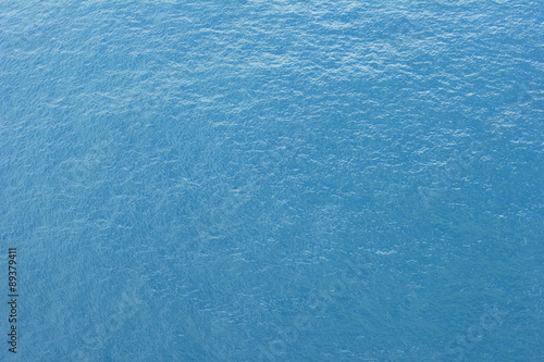 Surface of ocean water.