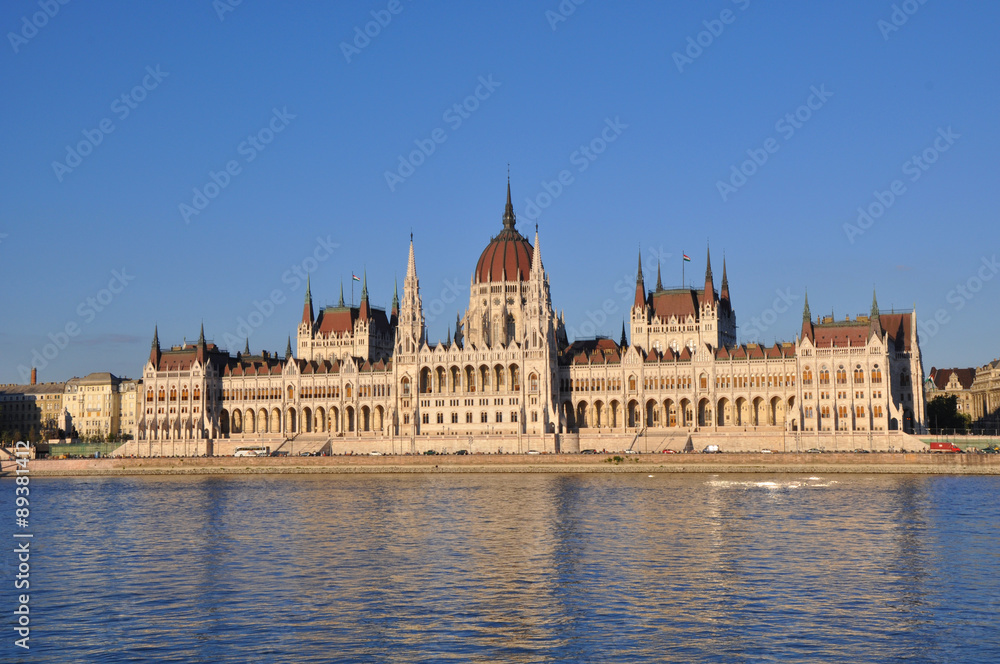 Fototapeta premium The Hungarian Parliament Building in Budapest.